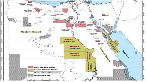 Egypte : Nouvel appel d’offres sur 23 blocs pétroliers